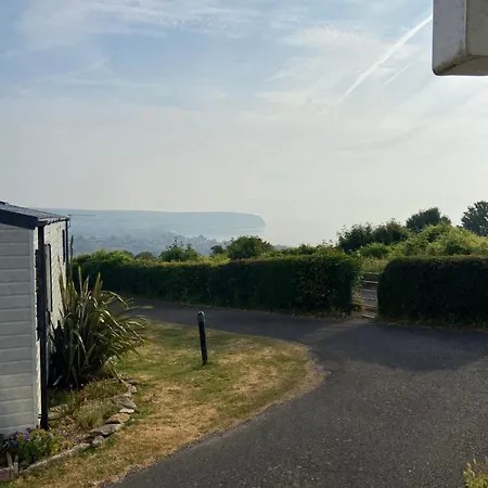Stunning Caravan On Swanage Bay View Holiday Park Exterior photo